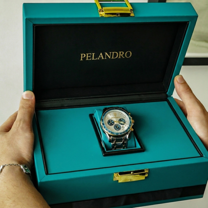 Pelandro® Dominante — Luxury Men's Iced Diamond Watch