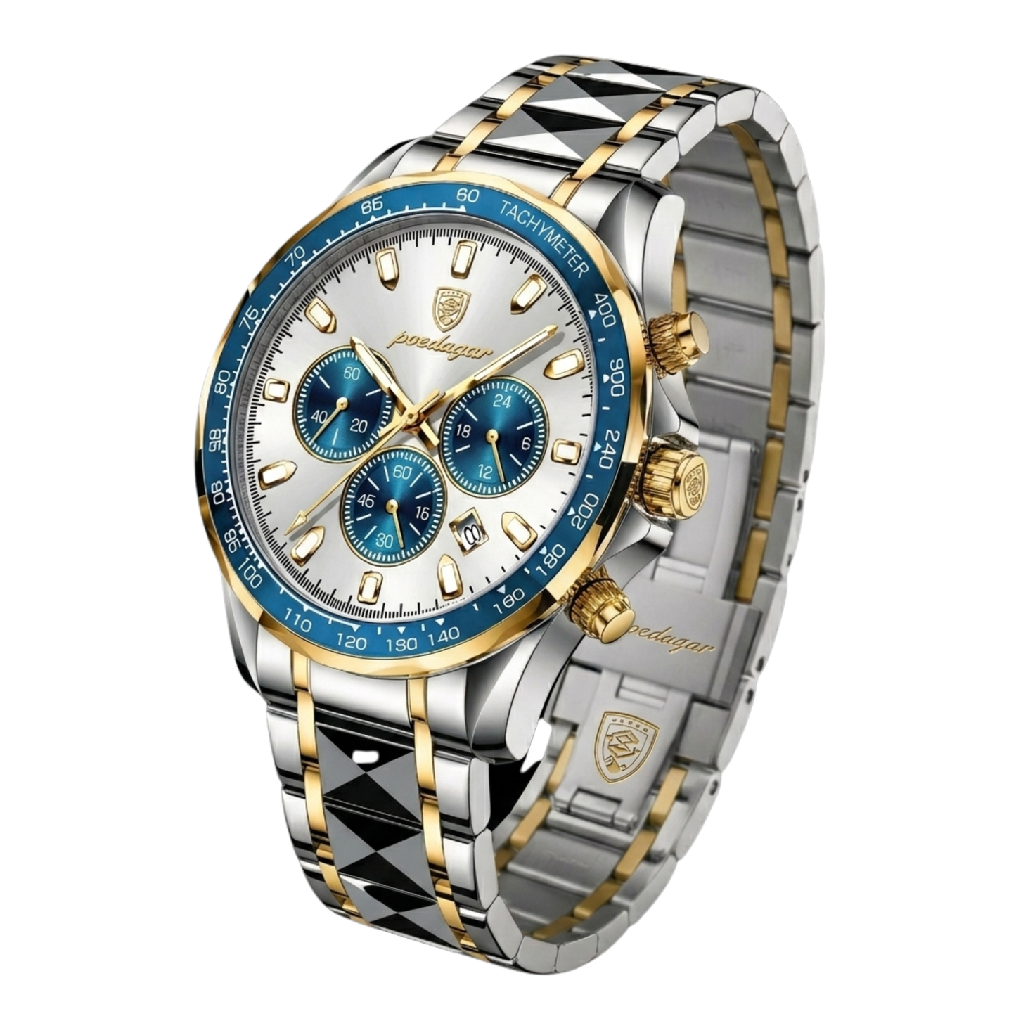 Pelandro® Dominante — Luxury Men's Iced Diamond Watch