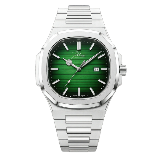 Pelandro Milano luxury Italian-design men's watch in stainless steel