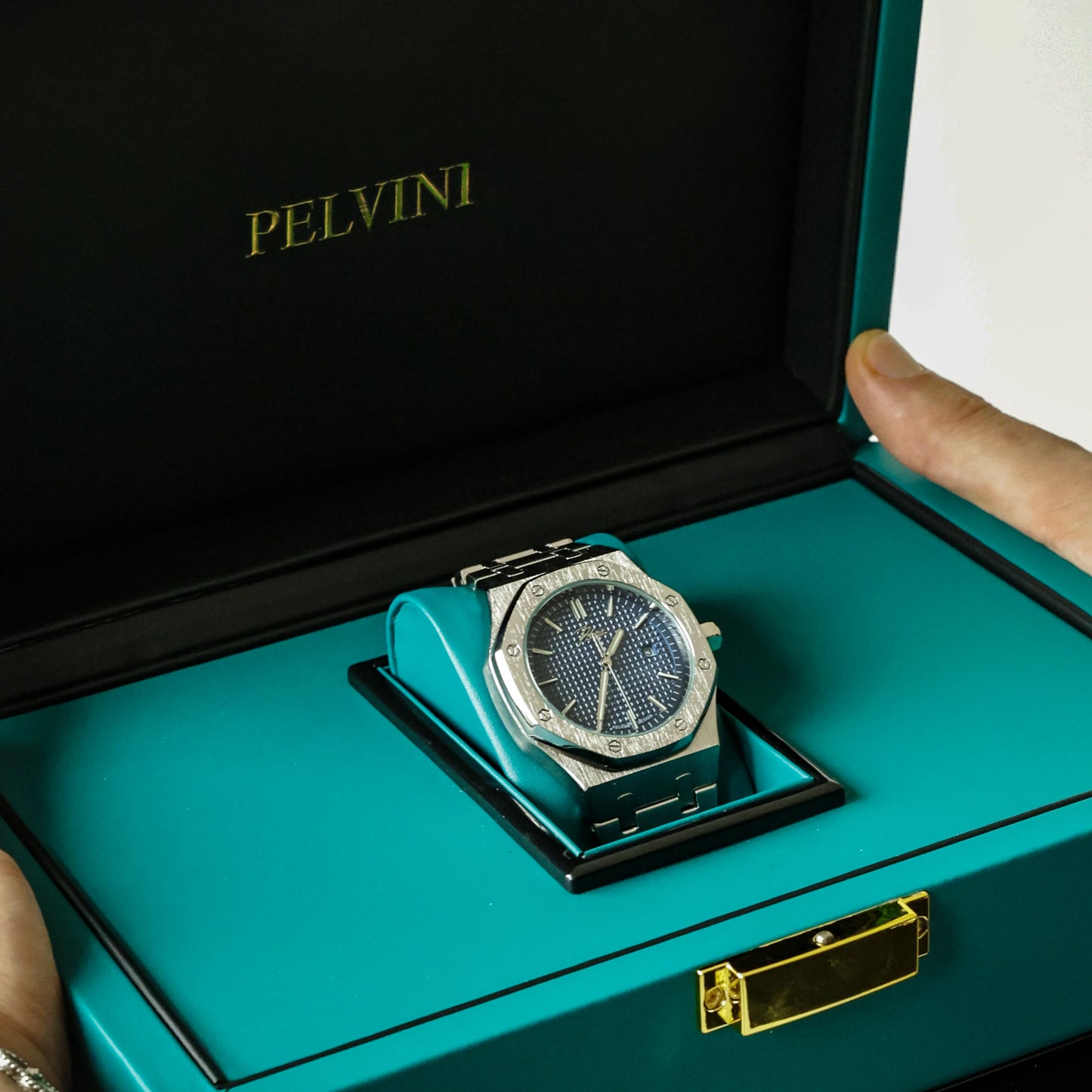 Pelandro® Opulent — Luxury Men's Statement Diamond Watch