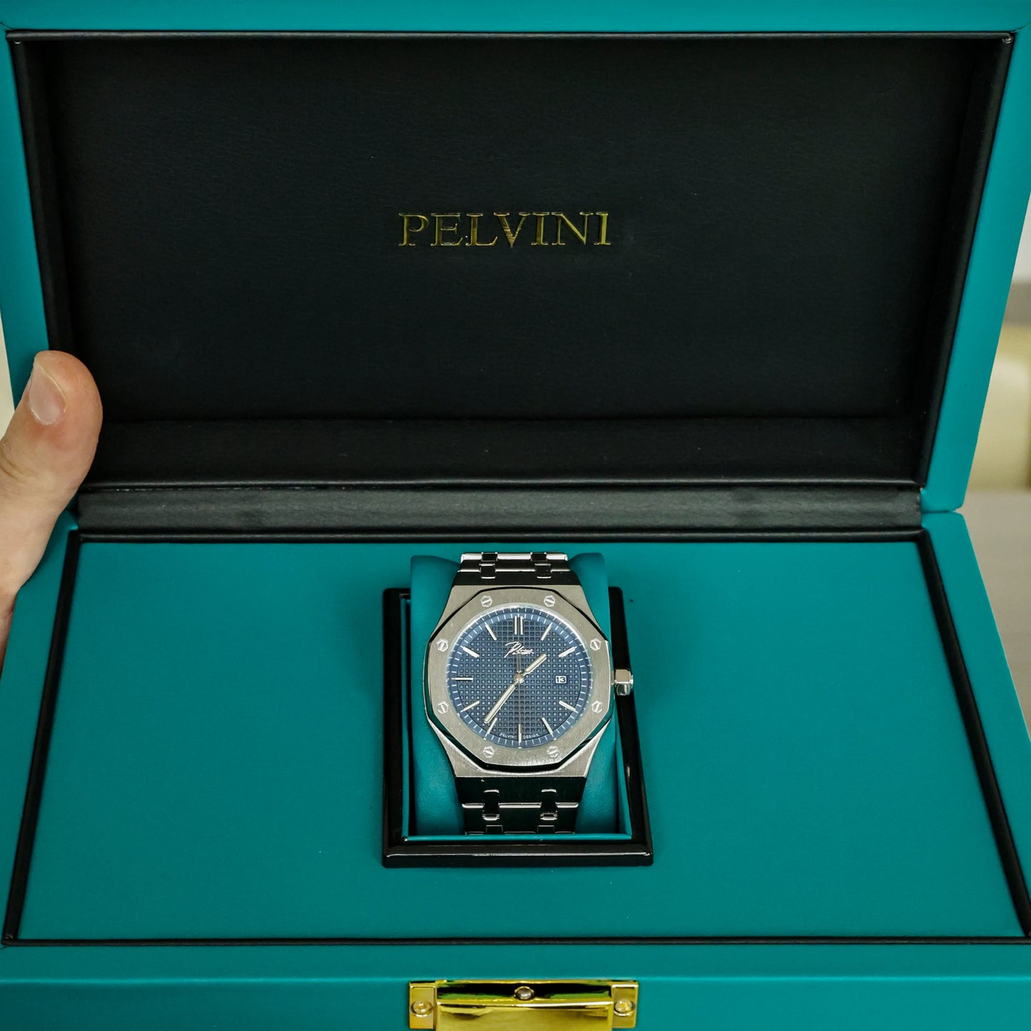 Pelandro® Opulent — Luxury Men's Statement Diamond Watch